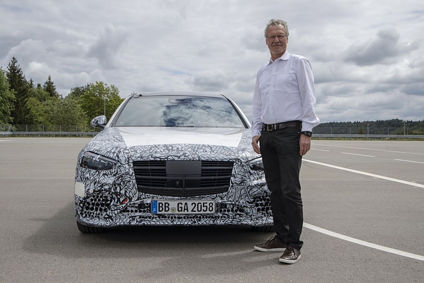 Mercedes S-Klasse W 223 mit Jürgen Weissinger