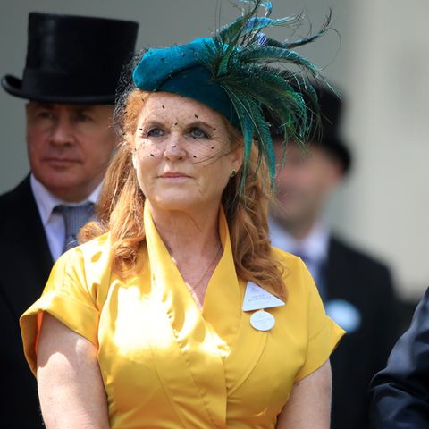 Fergie mit ihrem Ex-Ehemann Prince Andrew bei dem Pferderennen in Ascot 2019.