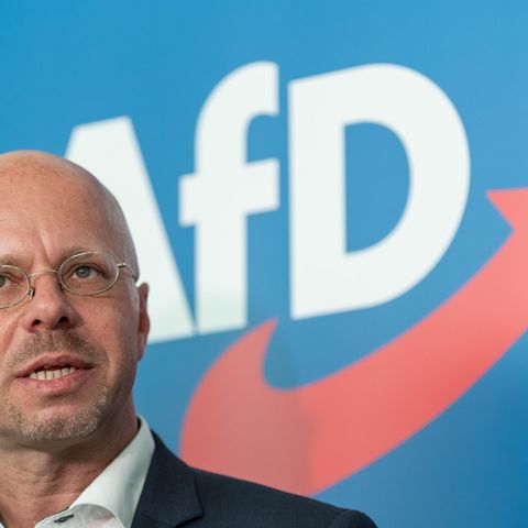 Andreas Kalbitz, Vorsitzender der AfD-Fraktion im Landtag von Brandenburg