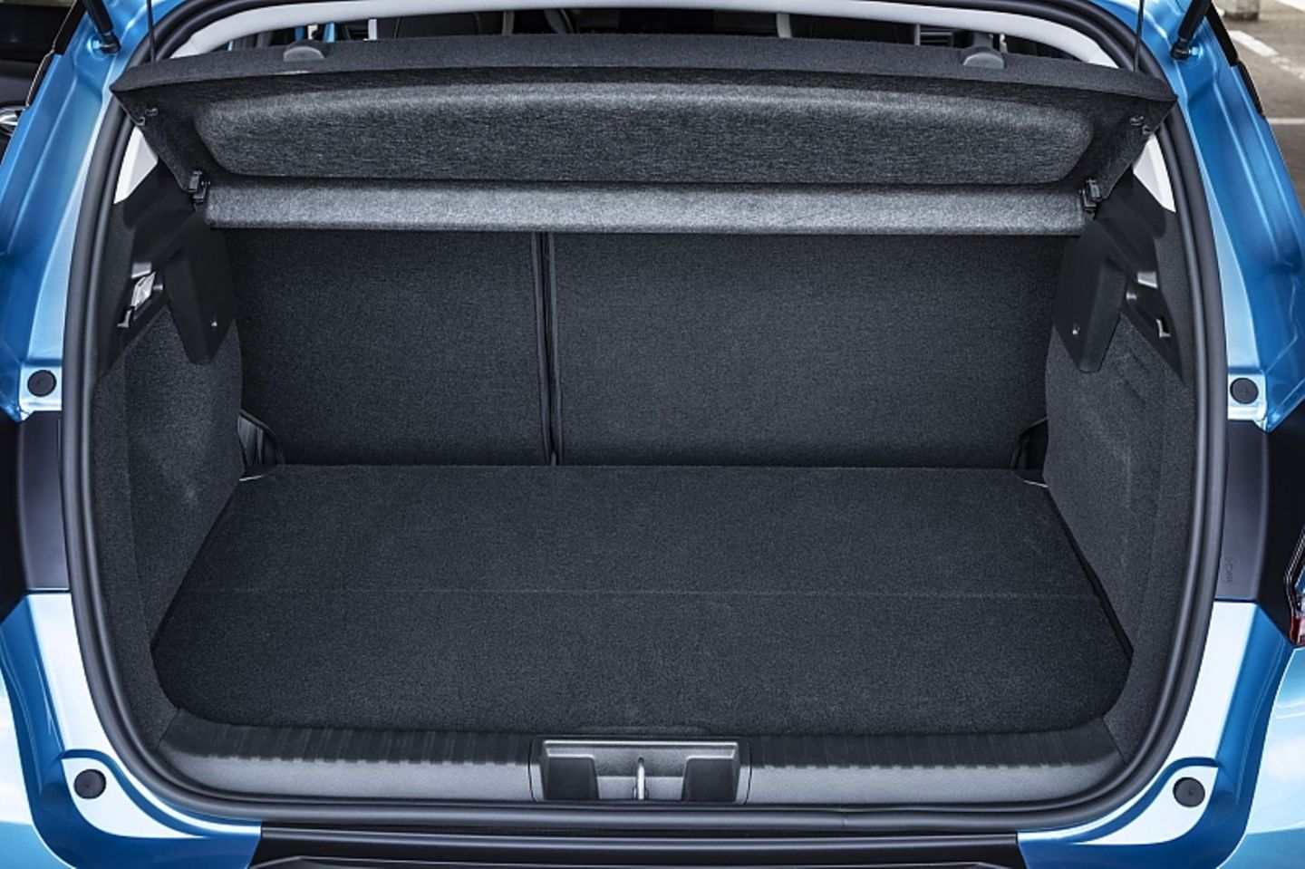 Der Kofferraum hat ein Volumen von 265 bis 1.118 Liter