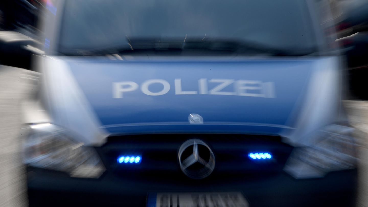 Ein Polizeuauto