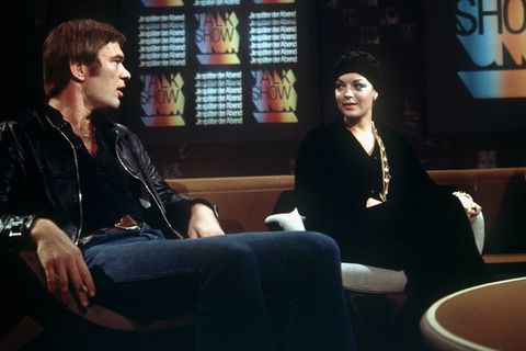 Burkhard Driest und Romy Schneider