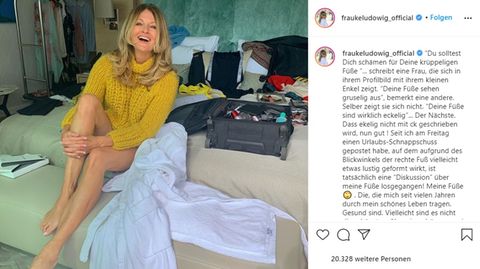 Frauke Ludowig richtet deutliche Worte an ihre Instagram-Follower