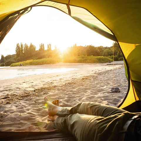 Camping am Elbstrand