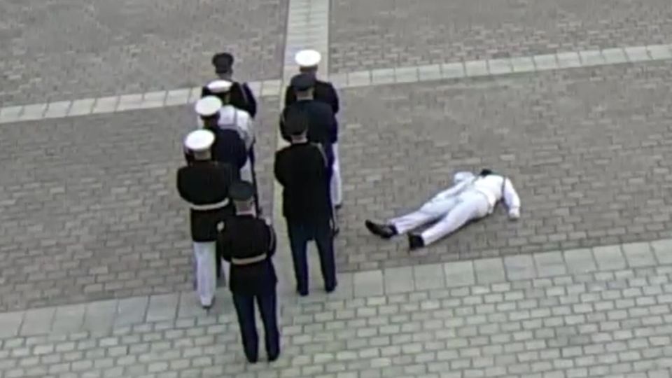 USA: Soldat bricht bei Zeremonie wegen Hitze zusammen