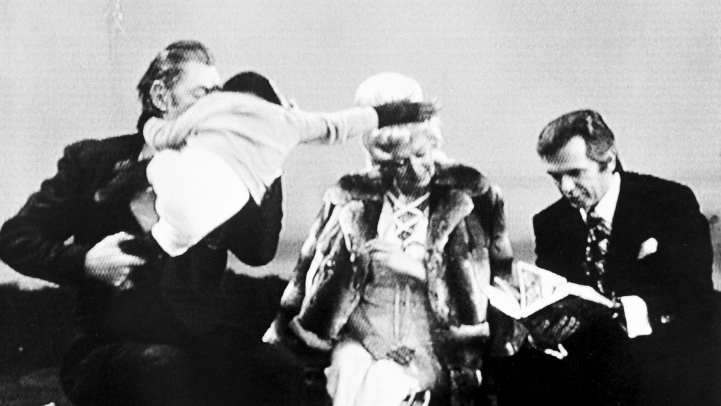 Der Schimpanse Cheetah und Johnny Weissmüller