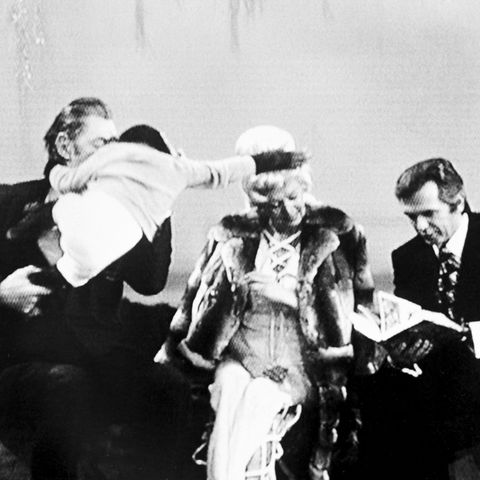 Der Schimpanse Cheetah und Johnny Weissmüller