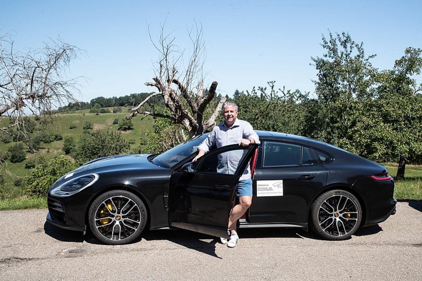 Porsche Panamera Erprobung 2020