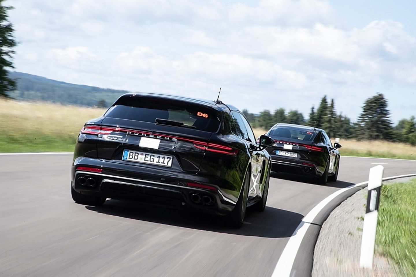 Porsche Panamera Erprobung 2020