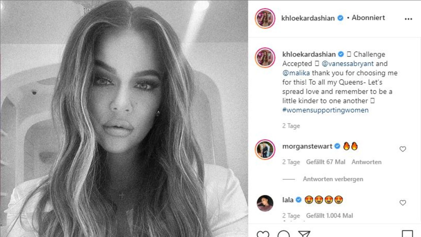 "Challenge Accepted" Khloe Kardashian