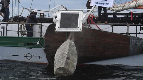 Warum Greenpeace-Aktivisten Steine in der Ostsee vor Rügen versenken