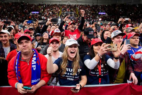 Wahlkampf Trump Musik