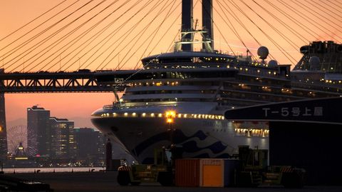 Auf der "Diamond Princess" gab es im Februar einen massenhaften Corona-Ausbruch