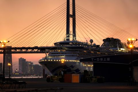Auf der "Diamond Princess" gab es im Februar einen massenhaften Corona-Ausbruch
