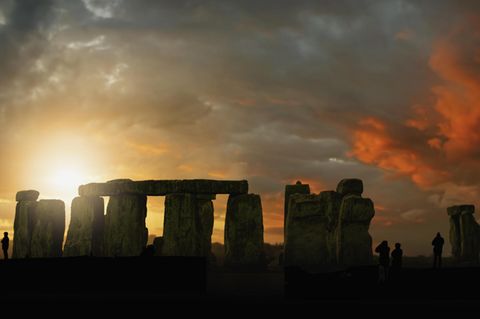 Die riesige Felsen von Stonehenge stammen wahrscheinlich aus West Woods