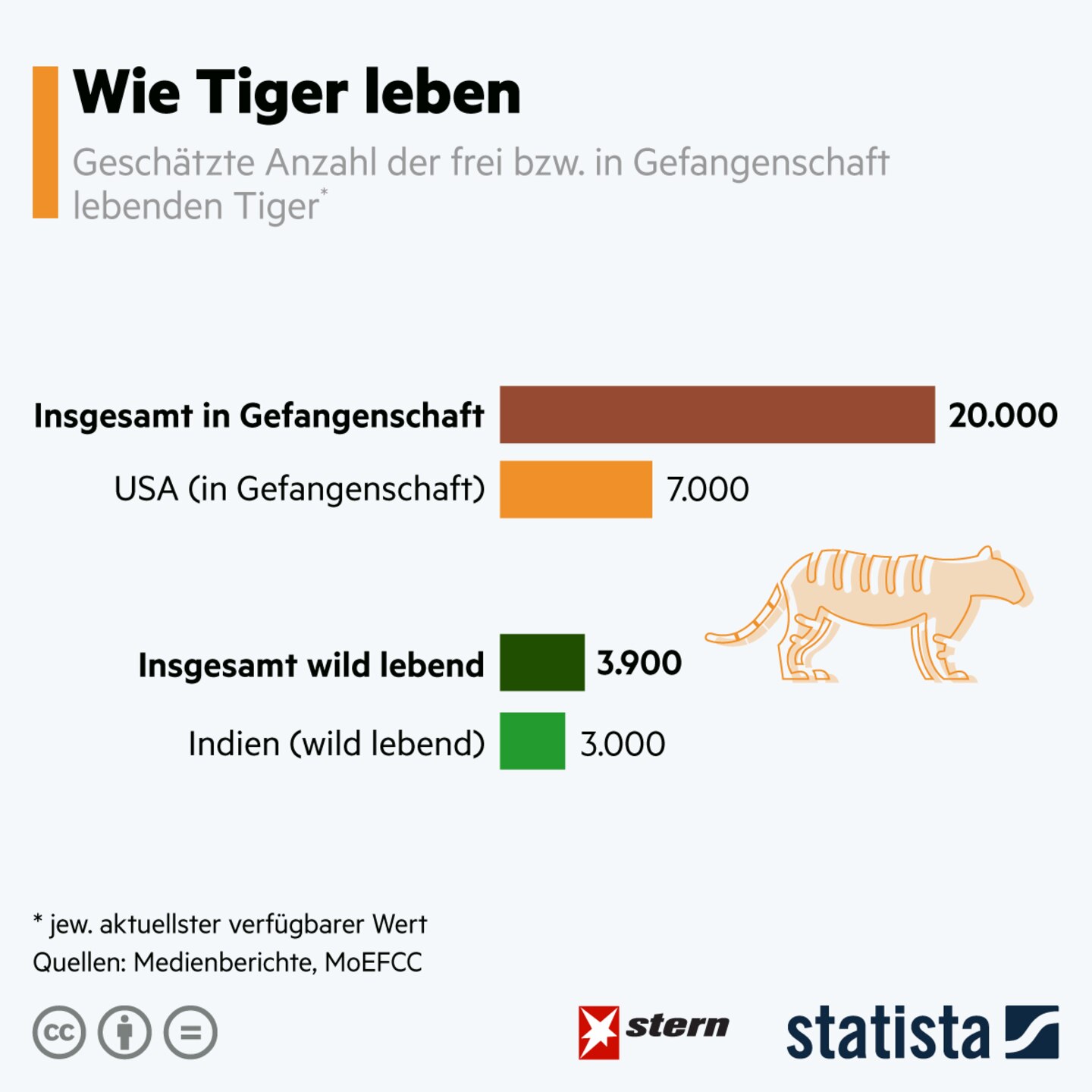 Raubkatzen in Gefangenschaft : Mindestens 7000 Tiger leben in privaten US-Zoos