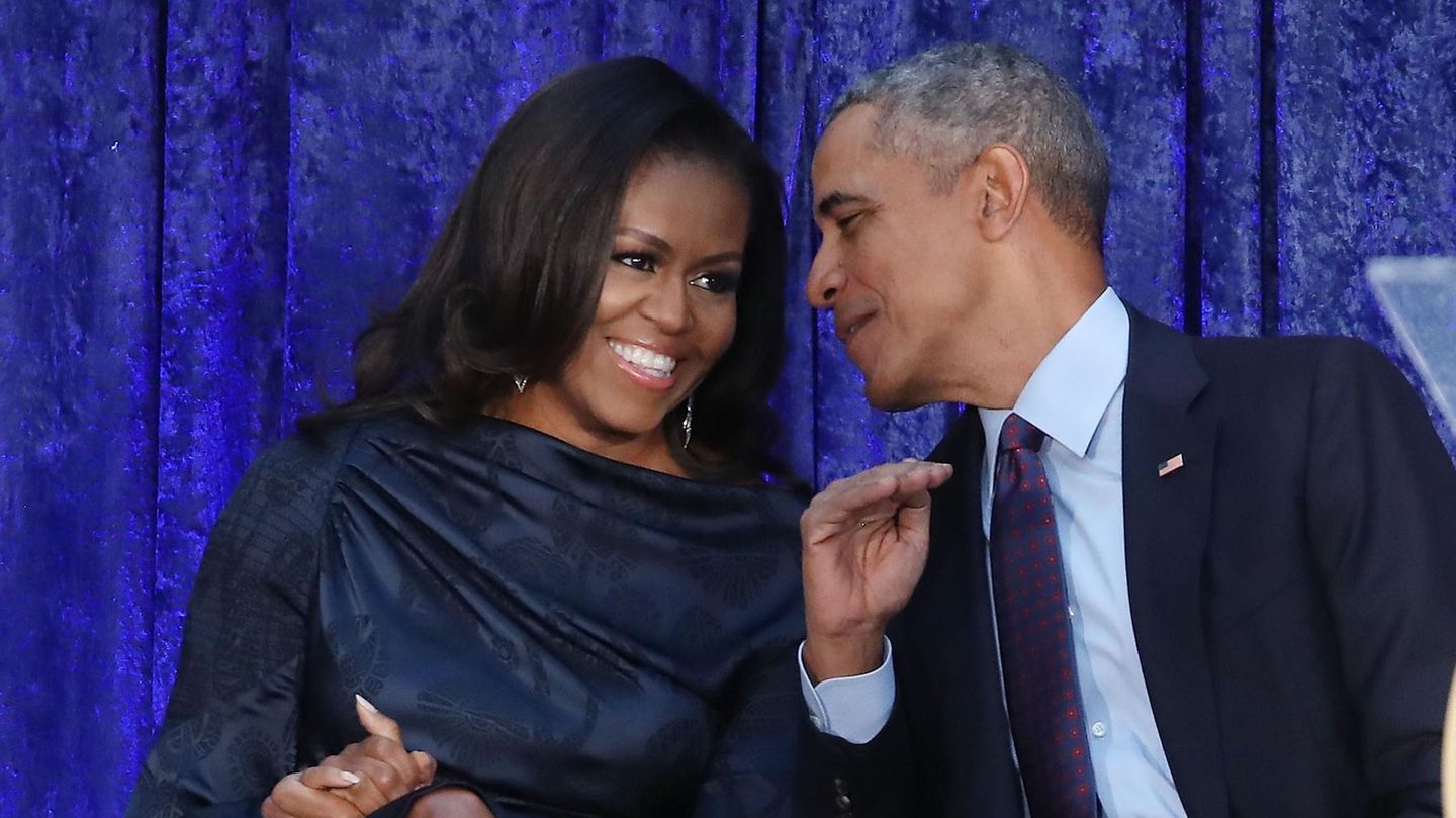Michelle und Barack Obama sind ein eingespieltes Team
