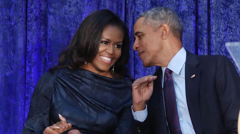 Michelle und Barack Obama sind ein eingespieltes Team