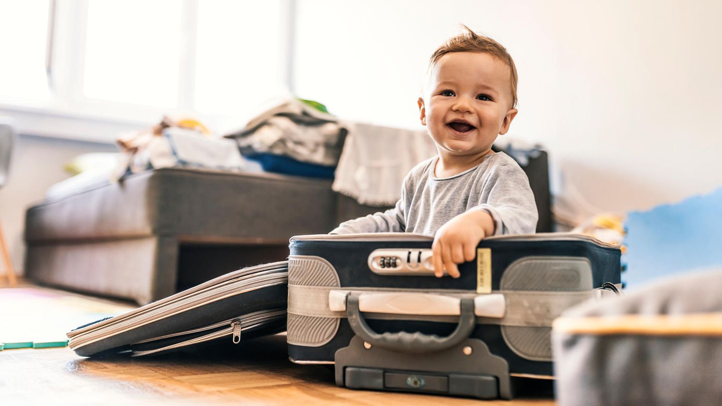 Mit dem Baby in den Urlaub ist eine neue Herausforderung