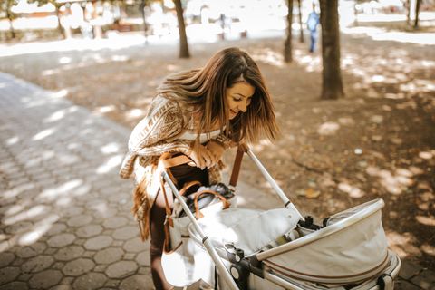 Eine Kinderwagen muss mit dem Kind wachsen (Symbolfoto)