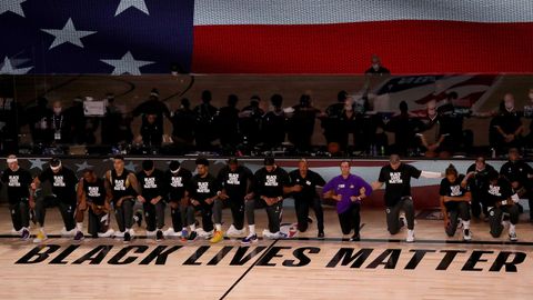 NBA-Neustart: Kniefall-Protest und enge Partien