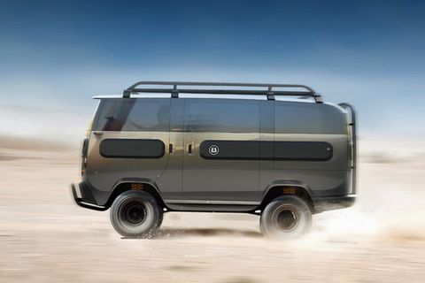 Die High-End-Version wäre der Camper mit Offroadfahrgestell.