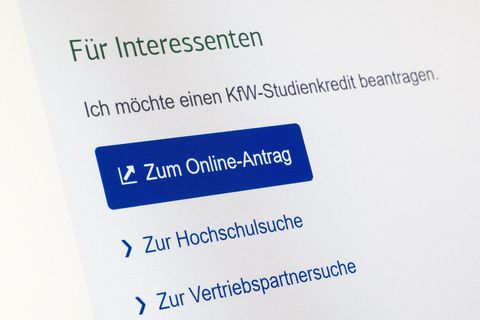 Studenten nehmen Kredite auf