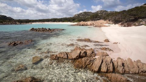 Pink Beach auf der Insel Budelli