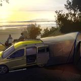 Glamping mit VW - das verspricht das neue Zeltsystem.