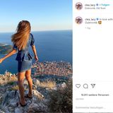 Clea Lacy macht Urlaub in Dubrovnik