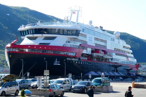 Die MS Roald Amundsen