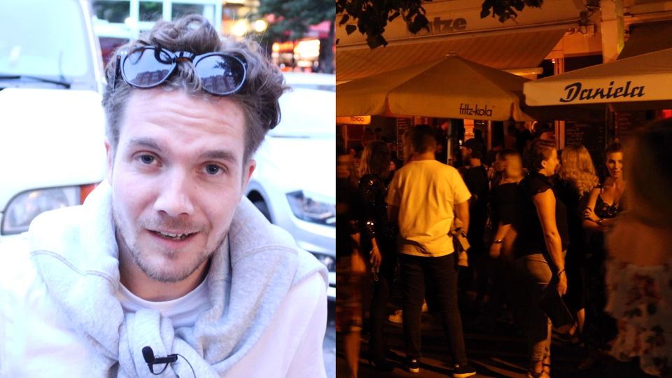 Im Interview erzählt ein Feiernder, warum er trotz Verbots noch im Hamburger Schanzenviertel unterwegs ist. Im Interview erzählt ein Feiernder, warum er trotz Verbots noch im Hamburger Schanzenviertel unterwegs ist.