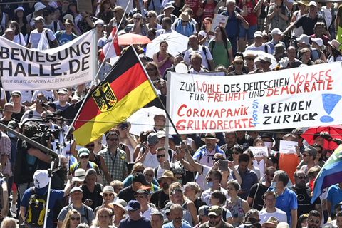 Großdemo in Berlin gegen die Corona-Maßnahmen
