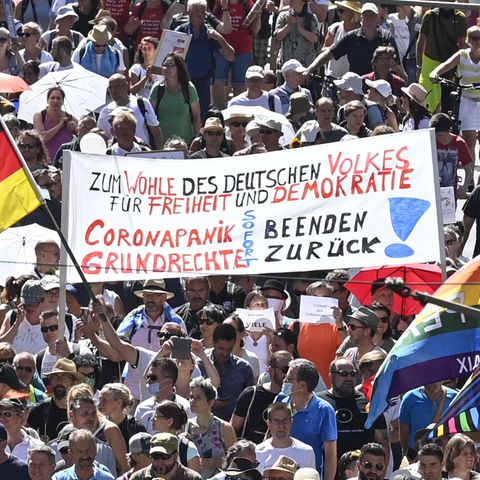 Großdemo in Berlin gegen die Corona-Maßnahmen