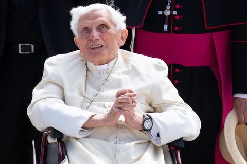 Der emeritierte Papst Benedikt