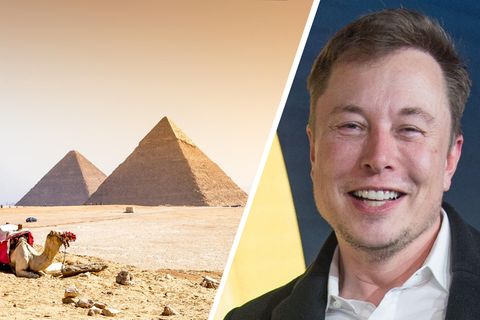 Elon Musk sorgte mit einem Tweet über die Entstehung der ägyptischen Pyramiden für Aufsehen