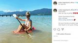 Wolke Hegenbarth macht Urlaub am Tegernsee