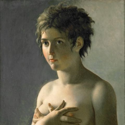 Pierre-Narcisse Guérins  Portrait eines jungen Mädchens von 1812