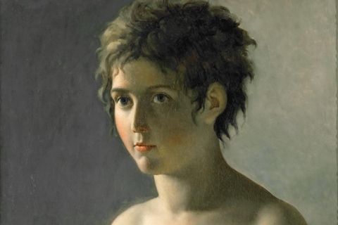 Pierre-Narcisse Guérins  Portrait eines jungen Mädchens von 1812