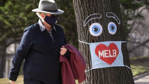 Masken in Melbourne
