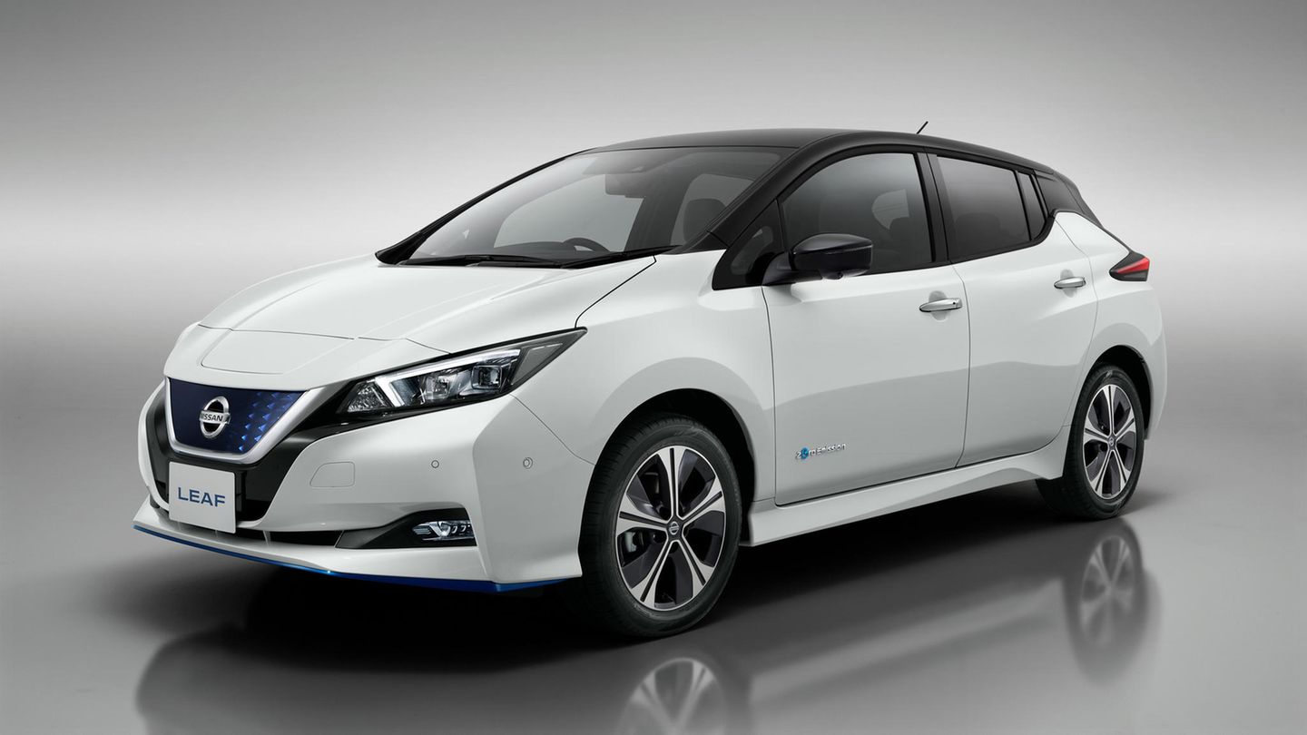 Der Kompaktwagen Nissan Leaf: Schon das Vorgängermodell war Auto des Jahres in Europa. Der Nachfolger hat bei Platz und Leistung zugelegt.