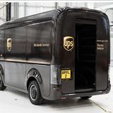 UPS Auslieferungsfahrzeug