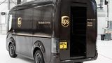UPS Auslieferungsfahrzeug