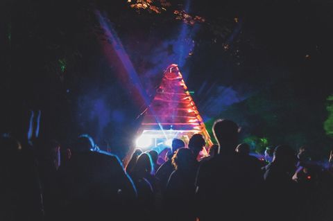 Aufnahme eines Berliner Raves