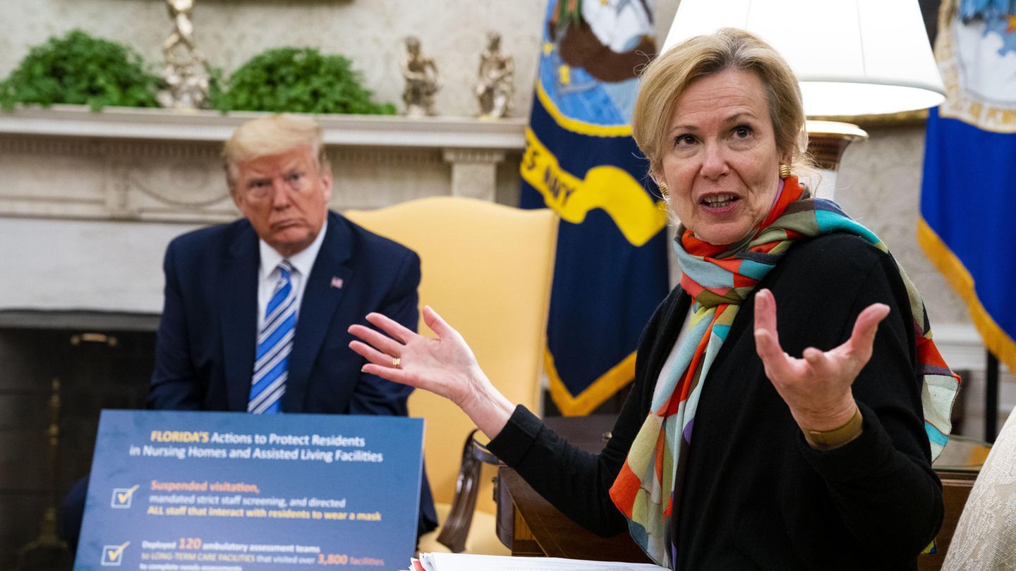 Donald Trump nennt Deborah Birx "jämmerlich"