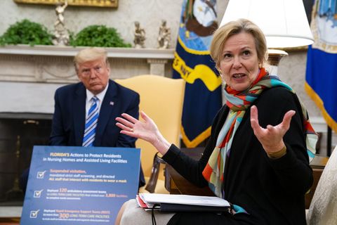 Donald Trump nennt Deborah Birx "jämmerlich"