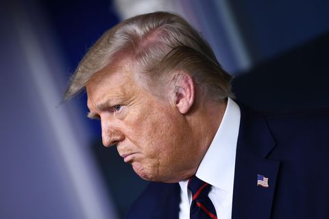 Explosion in Beirut: US-Präsident Donald Trump sprach von einem "furchtbaren Angriff" mit einer "Art von Bombe"