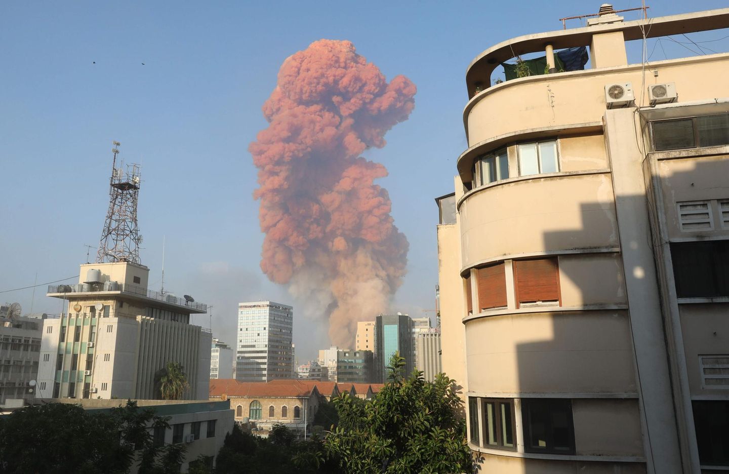 Explosion in Beirut
