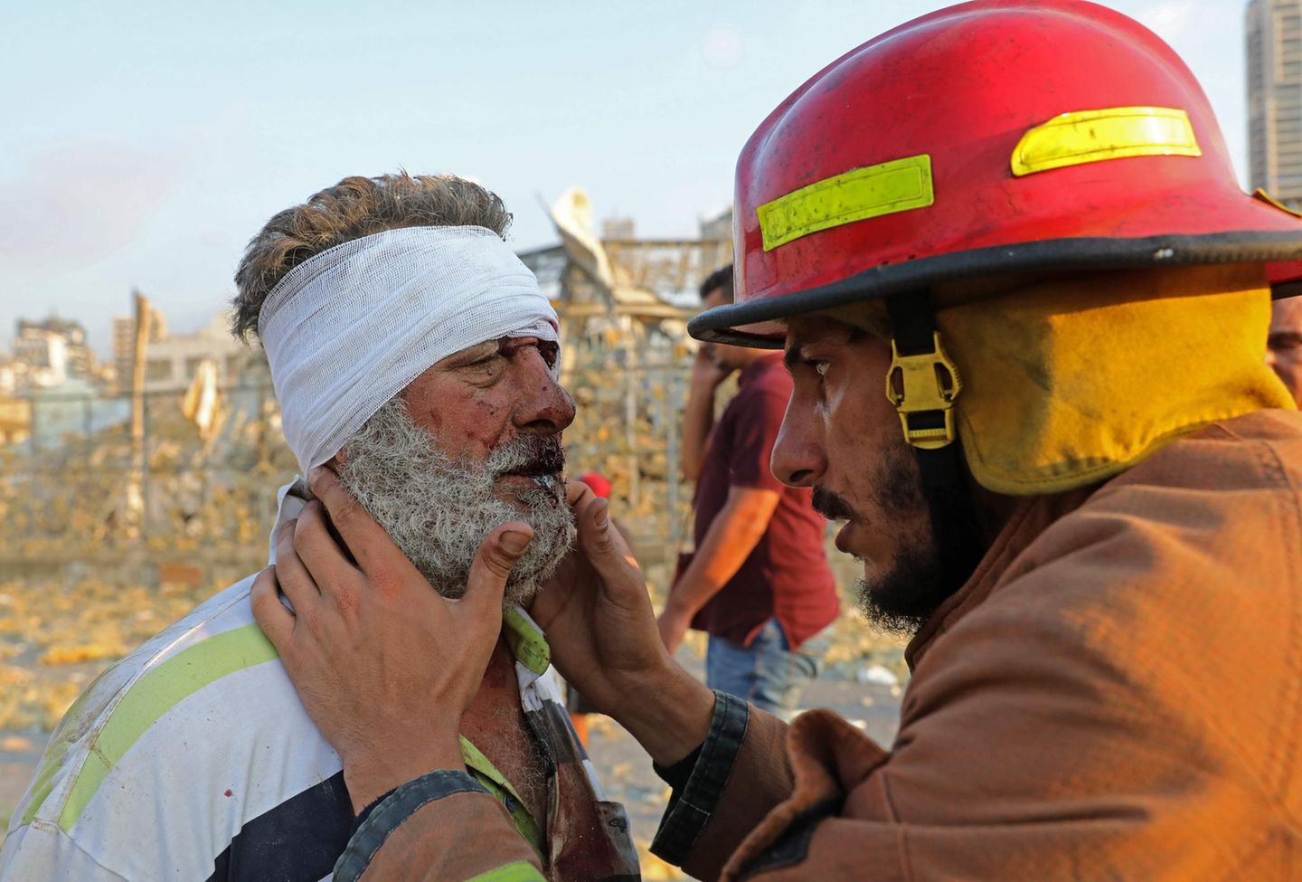 Explosion in Beirut