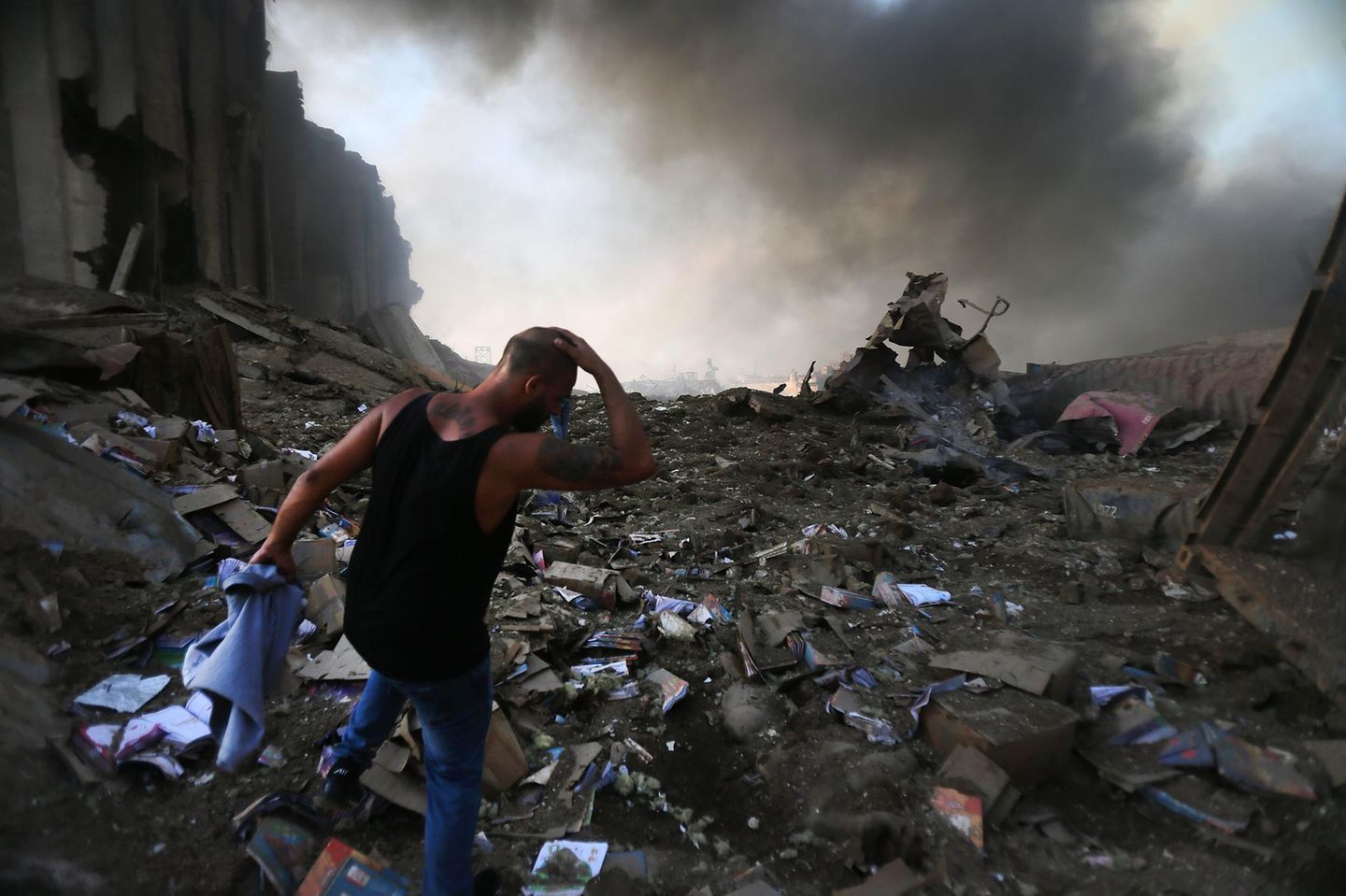 Explosion in Beirut